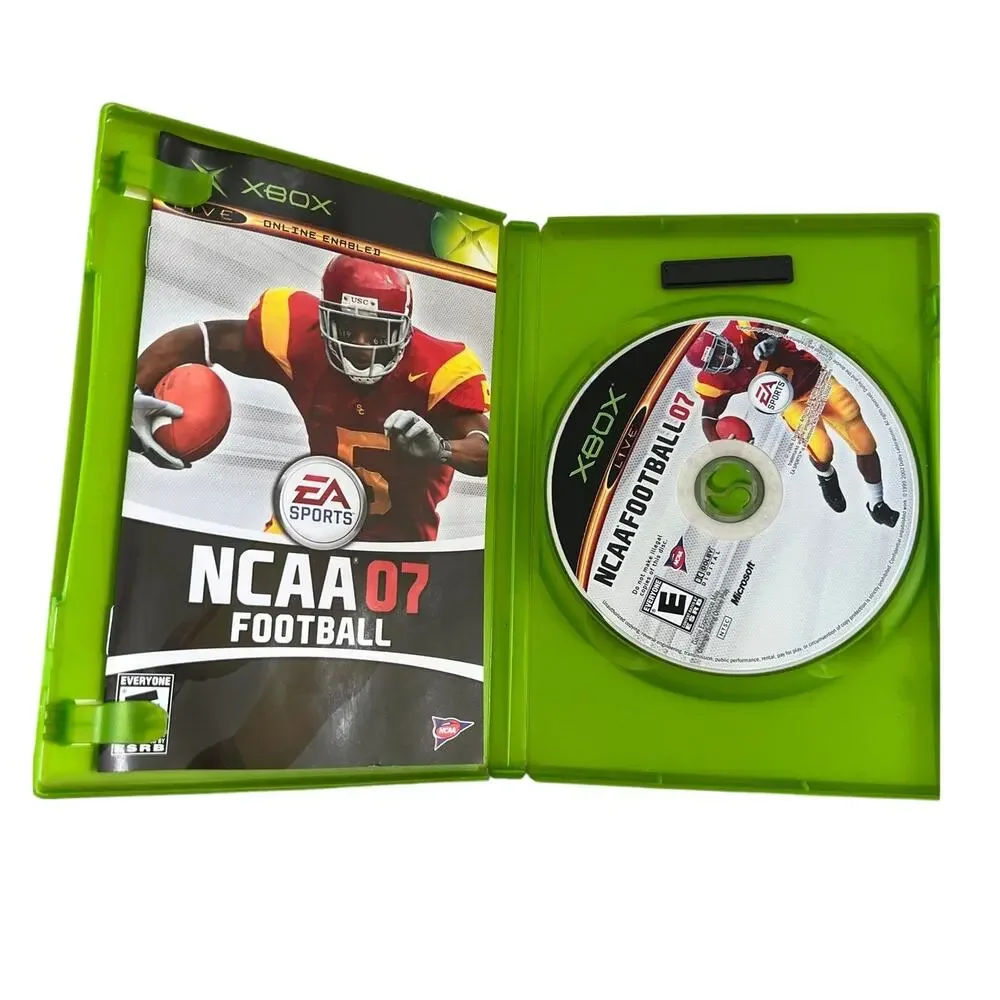 NCAA Football 07 Football Microsoft XBox Complete in Box